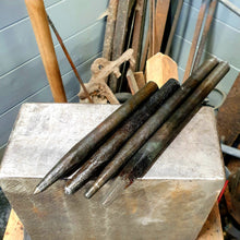 Load image into Gallery viewer, Set of 4x Blacksmith&#39;s Punches
